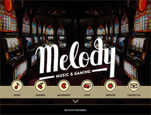 Tablet Screenshot of melodygaming.com